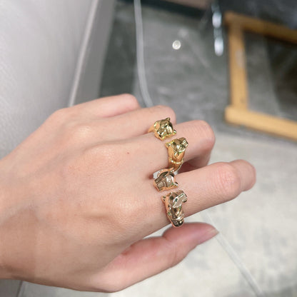 Panthère De Open Ring