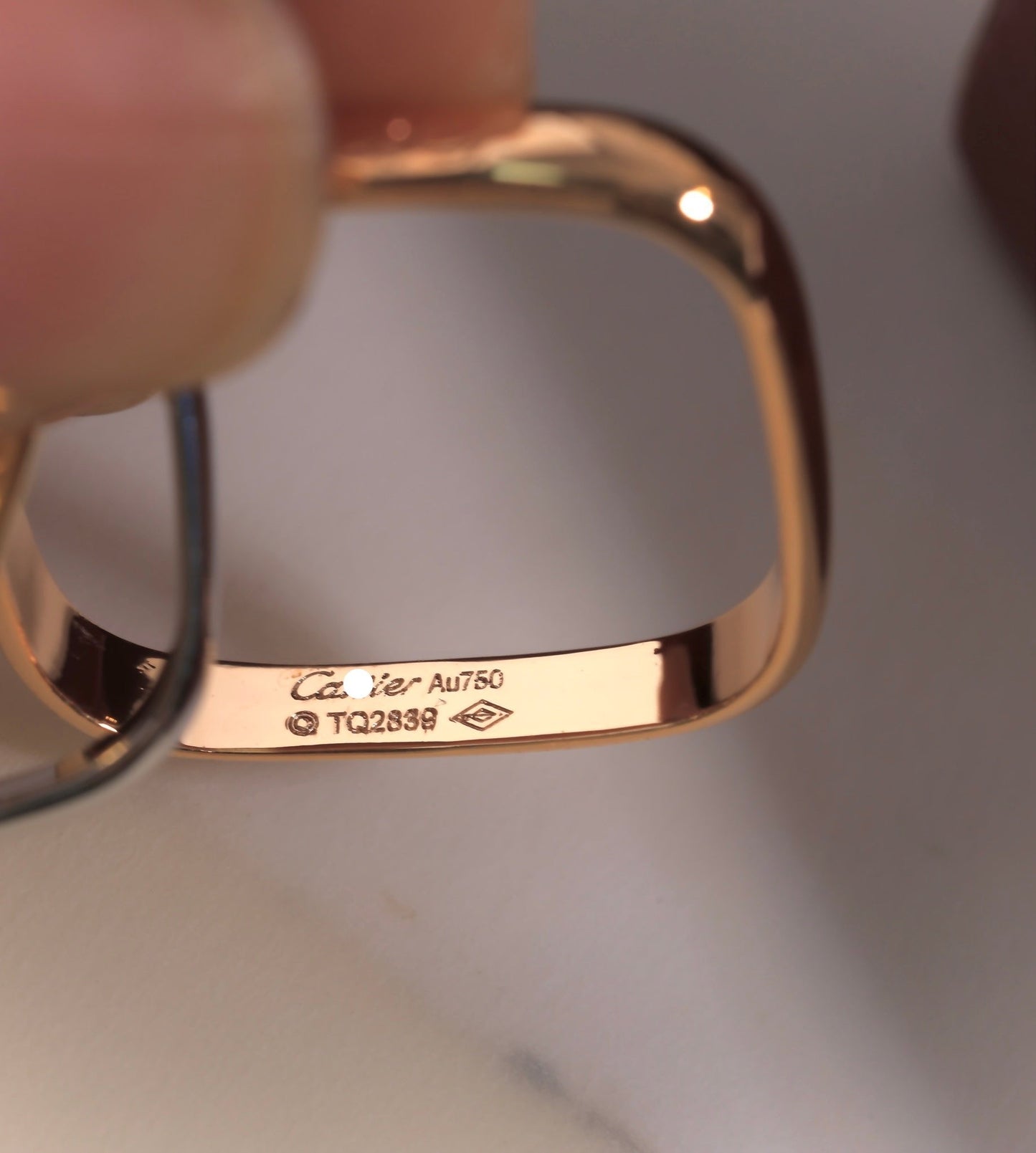 Trinity Cushion Ring