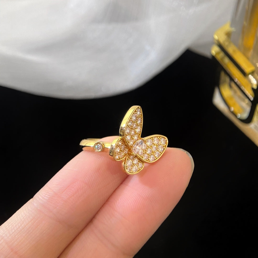Two Butterfly Ring