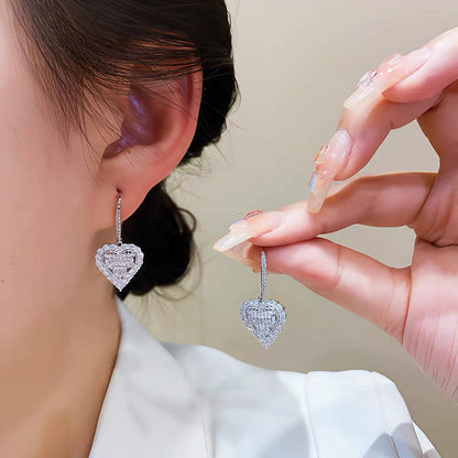 T Heart Diamonds Earrings