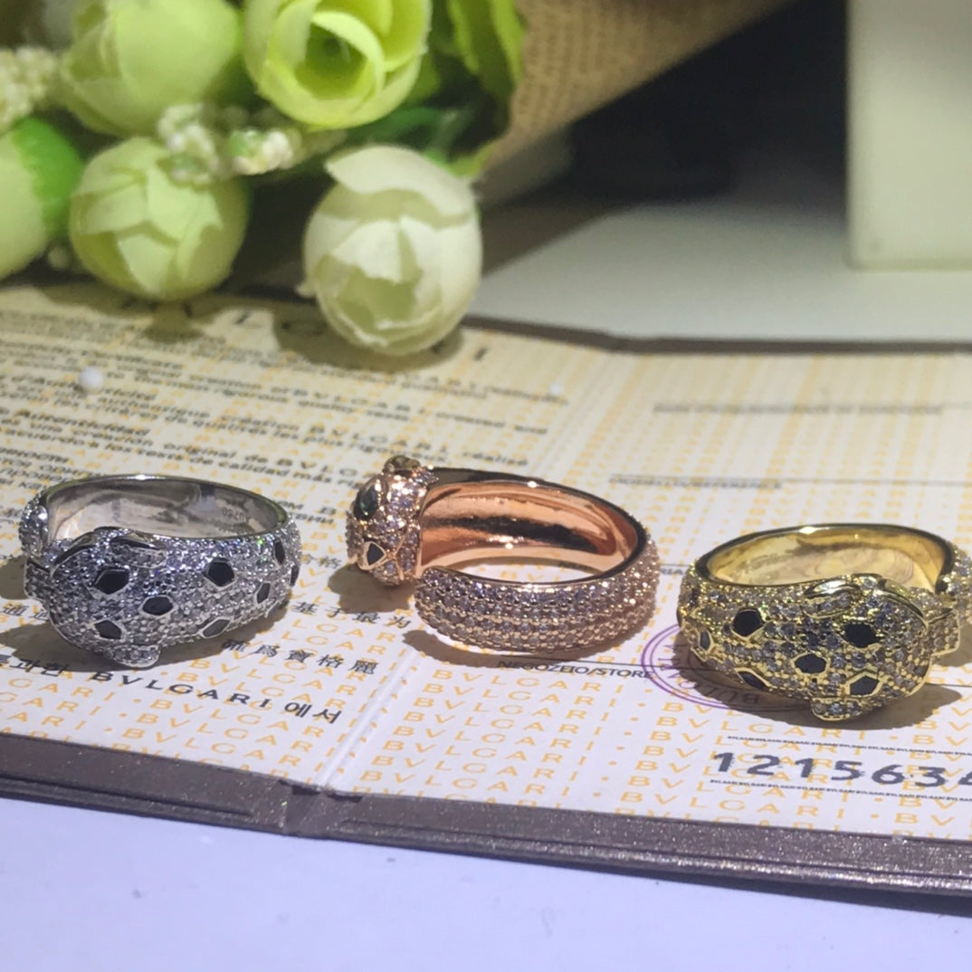Panthère De Diamond Ring