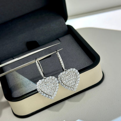 T Heart Diamonds Earrings
