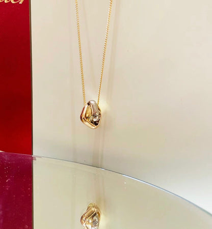 Trinity Cushion Necklace