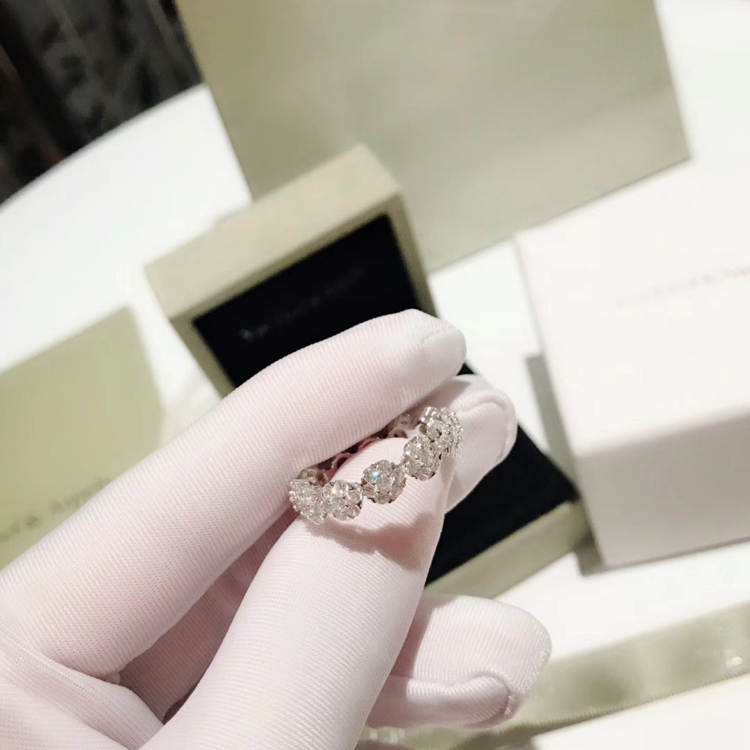 Fleurette Wedding Diamond Ring