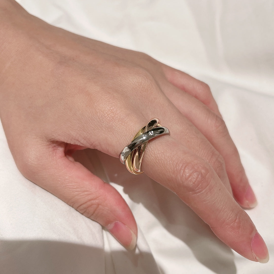 Trinity Five Diamonds Ring
