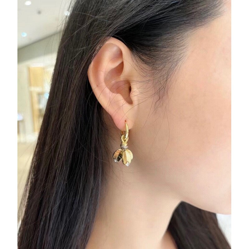 Grain De Café Earrings