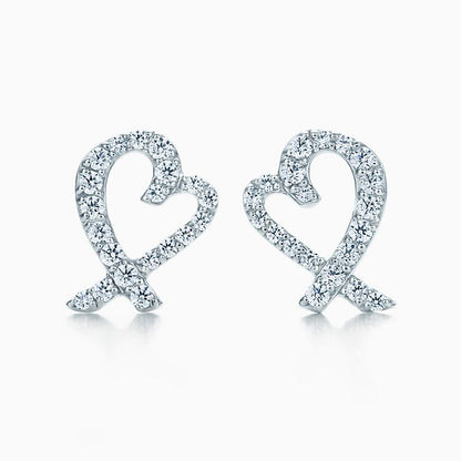 T Diamond Earrings