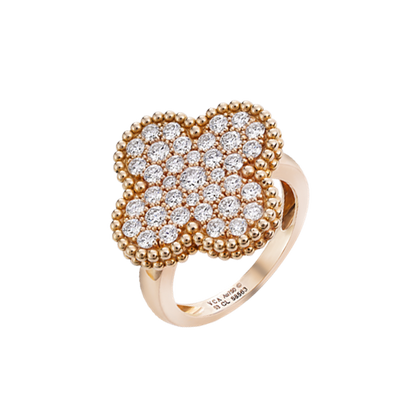 Magic Alhambra Diamond Ring