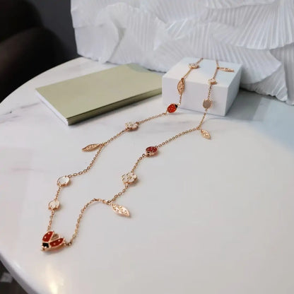 LUCKY SPRING 15 MOTIFS NECKLACE