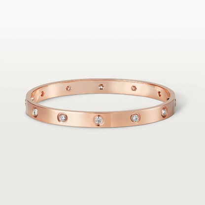 Ten Diamonds Love Bracelet