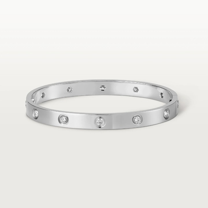 Ten Diamonds Love Bracelet