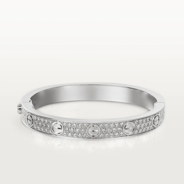 Love Pave Diamonds Bracelet